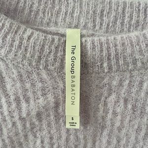 ARITZIA BABATON Lavender Knit Sweater